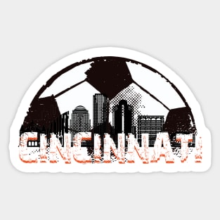 Cincinnati Soccer Sticker